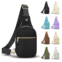 VOROLO Large Sling Bag Crossbody Waist Pack Sling Bag Women Sling Chest Bag with Ajustable Strap Small Trendy