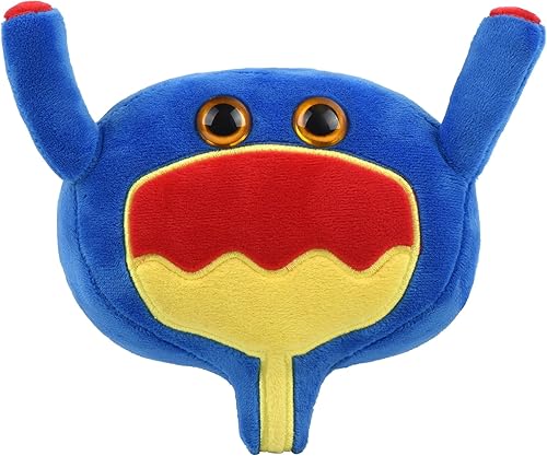 GIANT MICROBES Peluche de vejiga, regalos de urología, regalo de vejiga, regalos de urología divertidos, conciencia del cáncer de próstata, regalo