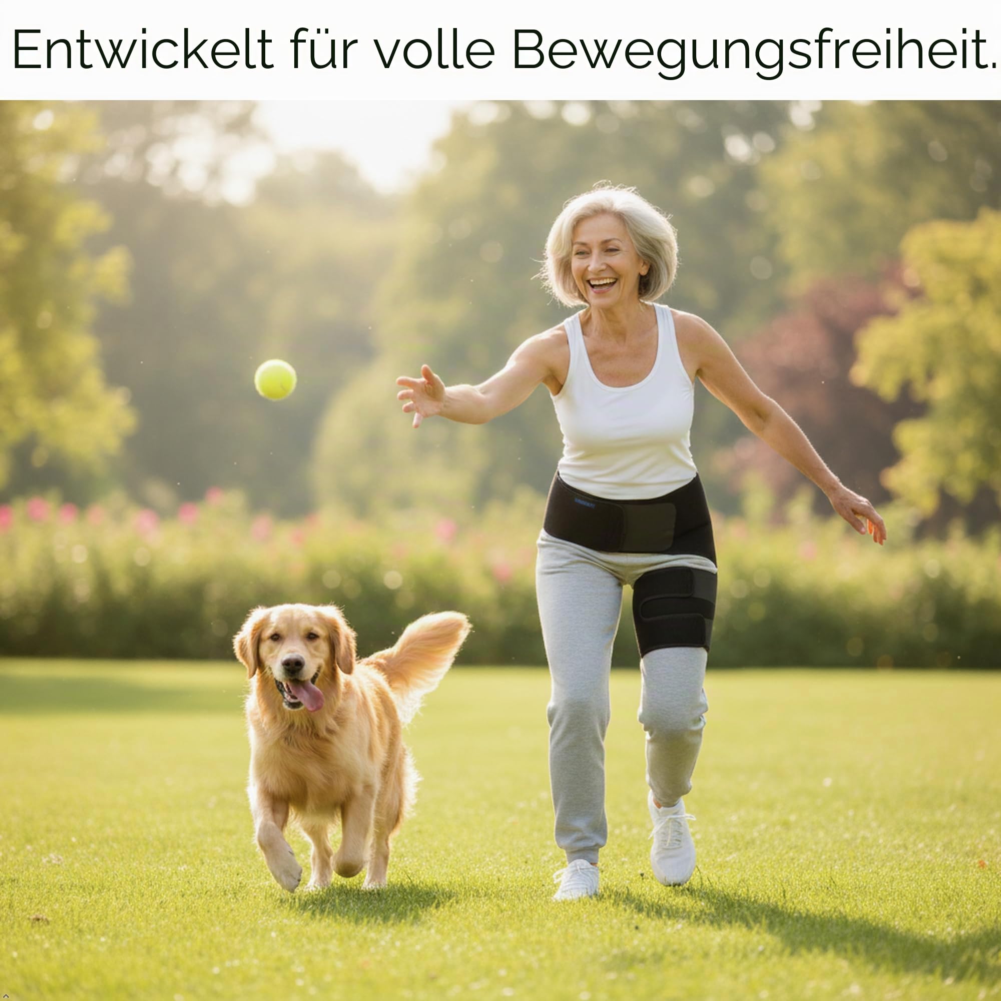Hüftbandage für Ischias-Schmerzlinderung, Kompressionsbandage für Ischiasnerv, Kniesehnenzug, Hüftfleхоr Zerrung, Leistenverletzung, Zerrung des Oberschenkels – SI-Gurt – Iliosakralgelenk-Stabilisator