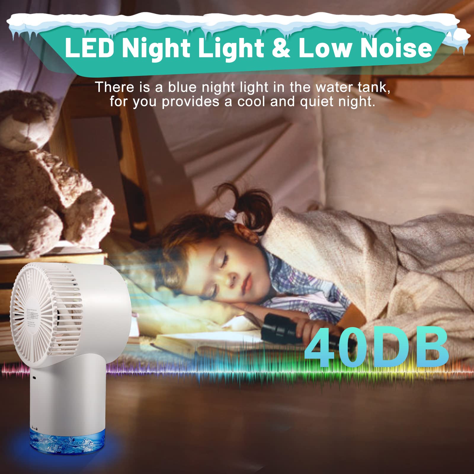 Buy Portable Air Conditioners, Evaporative Rechargeable Personal AC