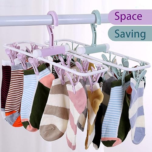 Miniatura 7 de ZP ZaoProteks ZPH1002C Percha de ropa Estante de secado (azul)