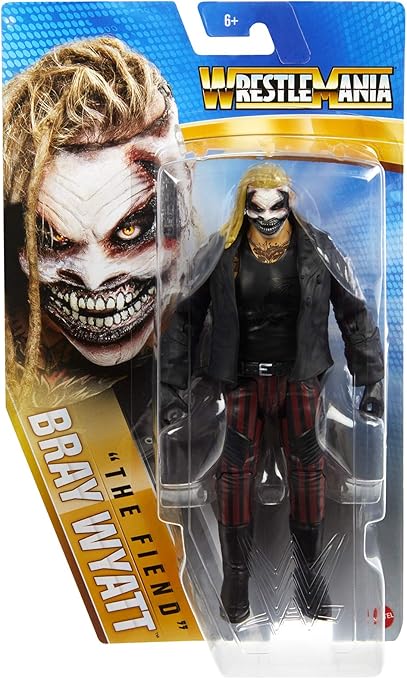 Amazon Com Ringside The Fiend Bray Wyatt Wwe Series Wrestlemania 37 Mattel Toy Wrestling Action Figure Sports Outdoors