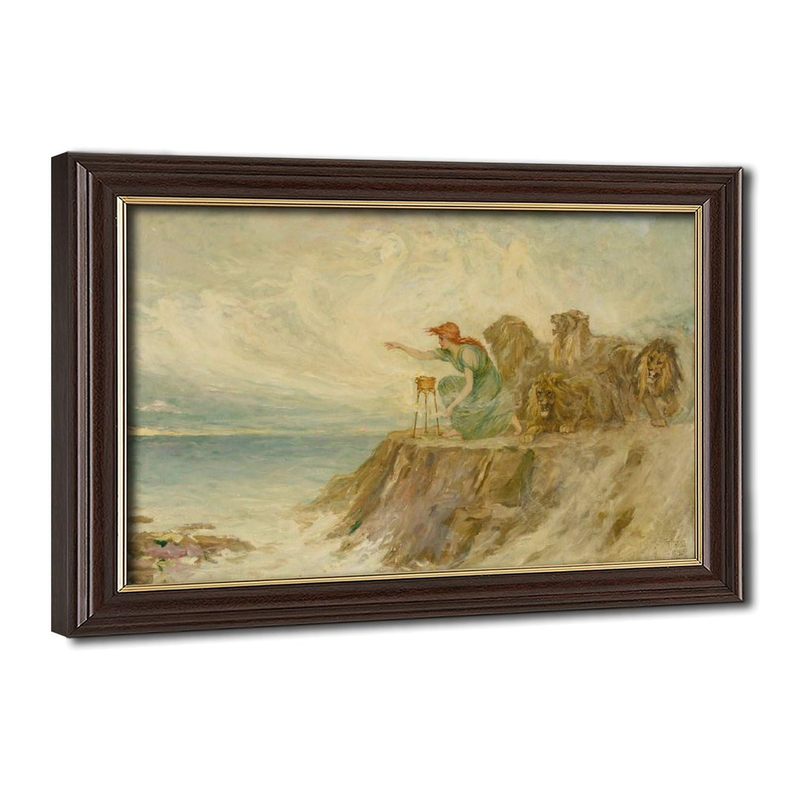 Impression sur toile Circe 1910 : Solution Murs Bureau Vides - 8