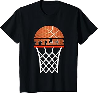 Kids Tyler name shirt | boys basketball shirt, gifts for boys