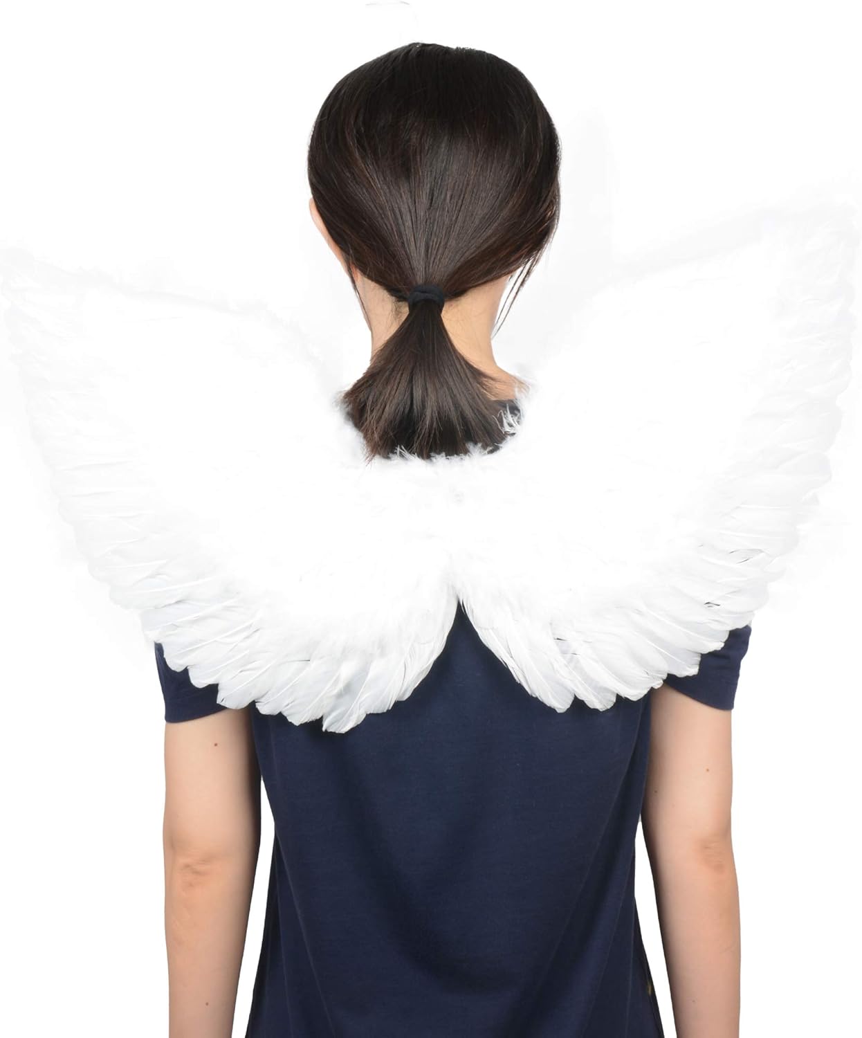 Angel Feather Wing for Women Halloween Party Costume Accessory