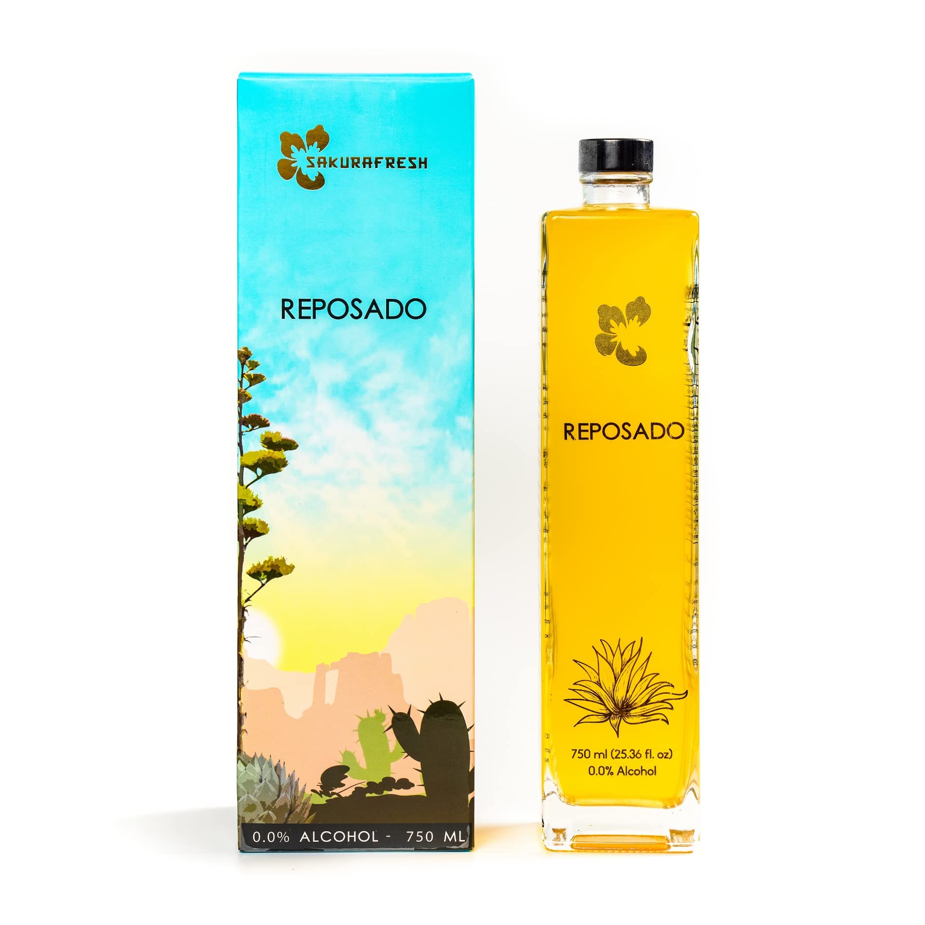 Sakurafresh Reposado Spirit| Zero Alcohol Spirit | Alternate for
