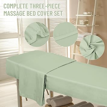 12 Pcs 4 Sets for Premium Microfiber Mas for Table Sheet Set