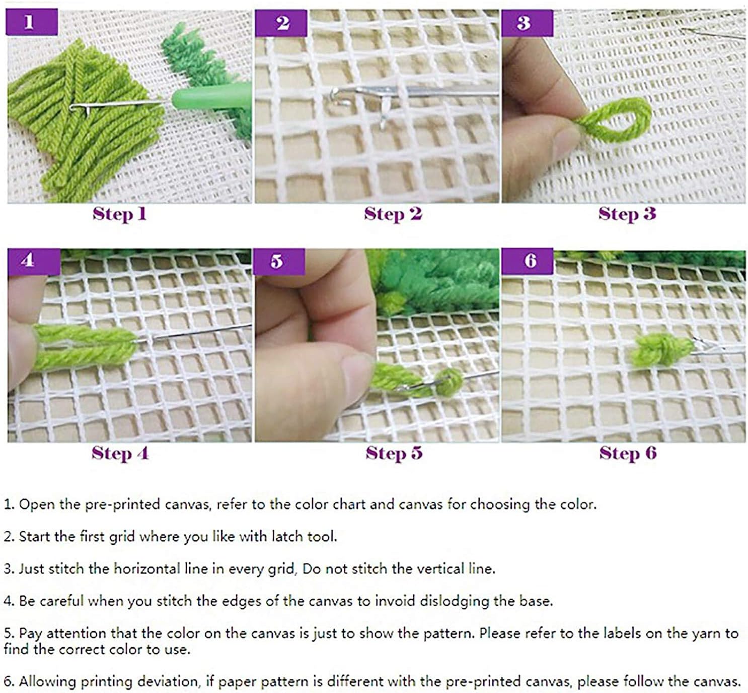 clhjinruoliu Sunflower Latch Hook Kits Rug Making Kits DIY for Kids/Adults Needle Craft with Printed Canvas Pattern(31X25inch/78X63cm)