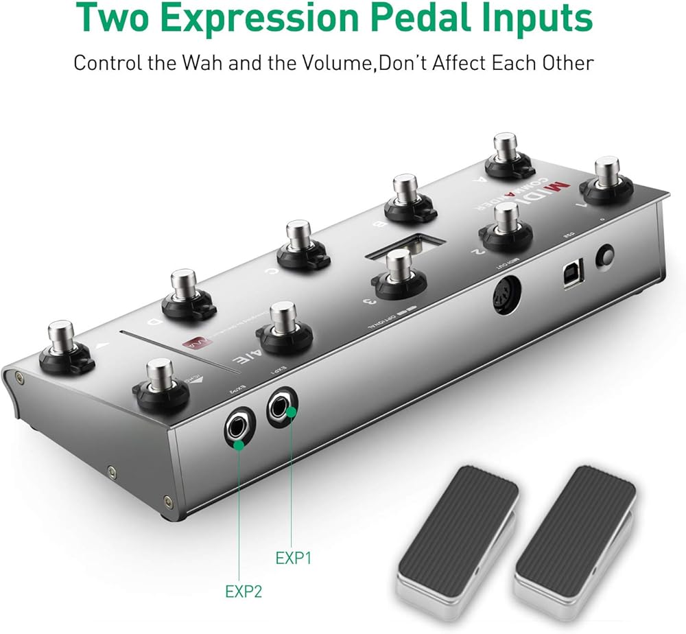 MeloAudio MIDI Commander Guitar Floor Multi-Effects Hungary | Ubuy