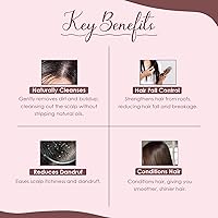 Vista 3 de Polvo Aritha/Reetha de mi nature Soapnut Sapindus Mukorossi para cabellos sedosos Para el cuidado del cabello a base de hierbas Natural sin