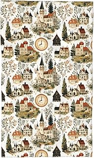 Microfiber Face Towel 27.5 × 16 Inch - Retro ...