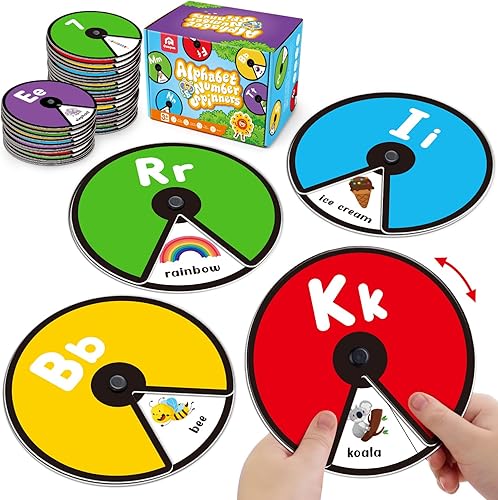 Coogam Juguete interactivo de aprendizaje de números ABC