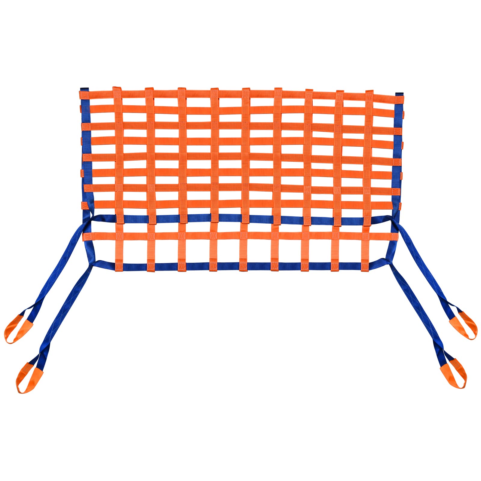 Siatki do podnoszenia ładunków 16 x 16 cm – pasy do podnoszenia do podnośnika – płaska poliestrowa siatka do podnoszenia – pasy do podnoszenia – siatka do zawieszania ładunków – do załadunku i