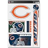 NFL Chicago Bears 03749051 Multi Use Decal, 11