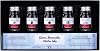 Herbin Herbin hb18504 Traditional Winter Mini Ink Coffret 0.3 fl oz 10 ml Size, Pack of 5 Graish Green, Sapphire Blue, Black, Moonshadow, Greenuage