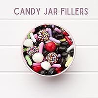 Vista 12 de Needzo Jelly Bean - Frijoles de algodón con sabor a caramelo, caramelo masticable gourmet con temática de carnaval rosa para niños o niñas, dulces