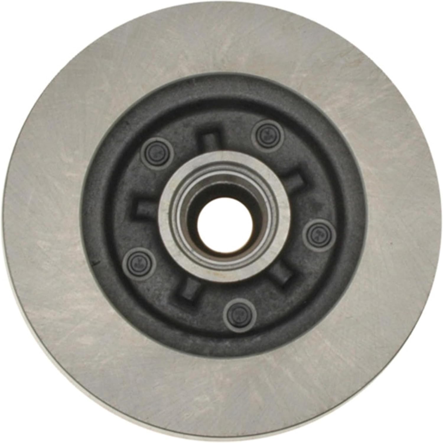 ACDelco Silver 18A87A (19287184) Non-Coated Front Disc Brake Rotor and Hub Assembly