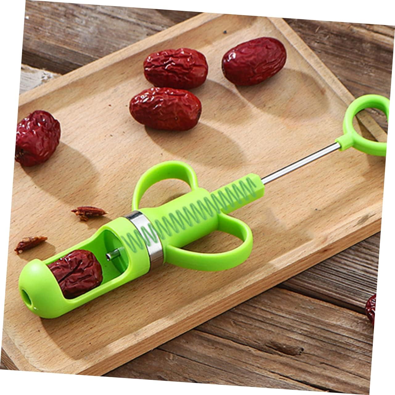 10 ナツメ ピッター イチゴ ツール ホーム ツール イチゴ コア リムーバー ステンレス スチ ピッター ト リムーバー シーダ