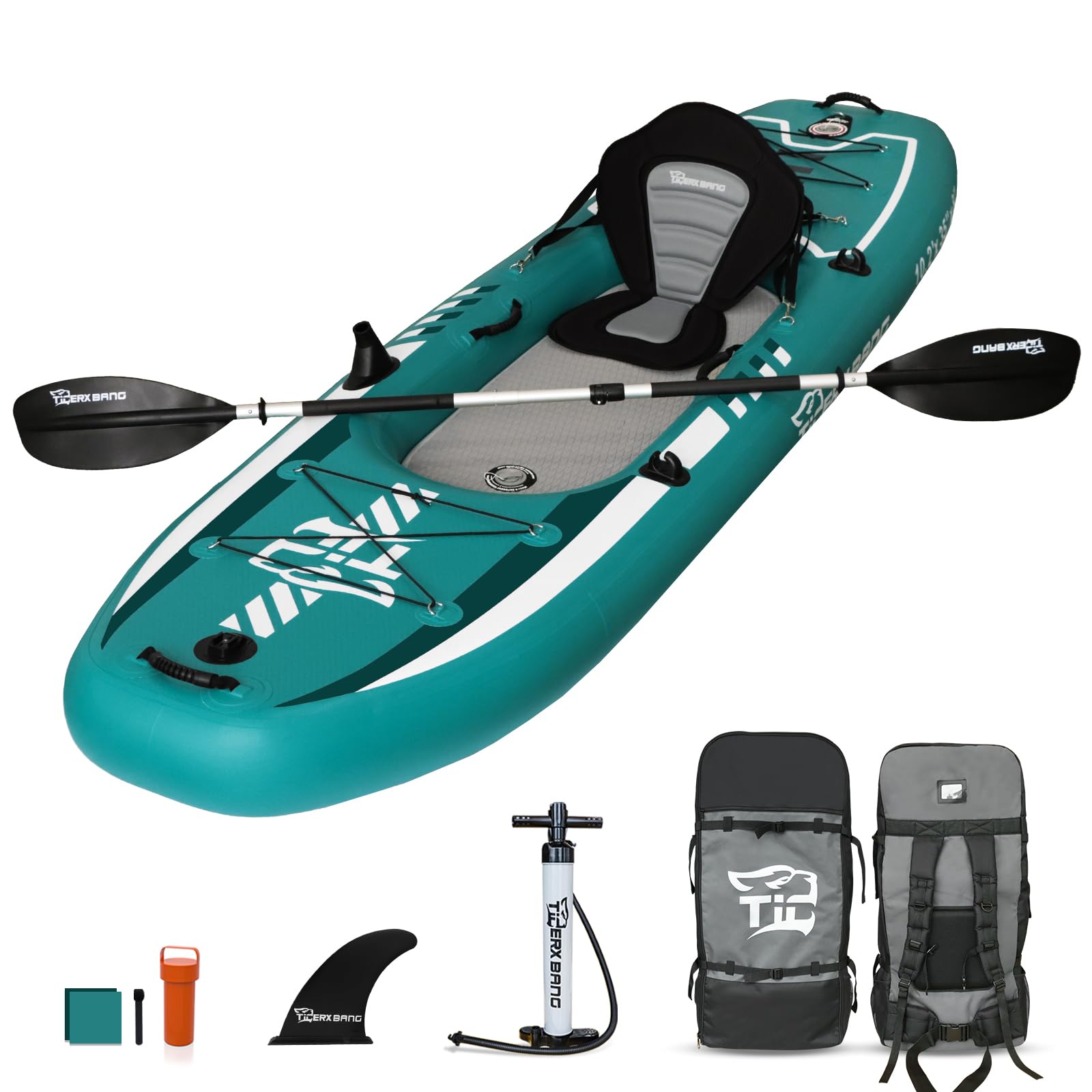 TIGERXBANG Inflatable Kayak
