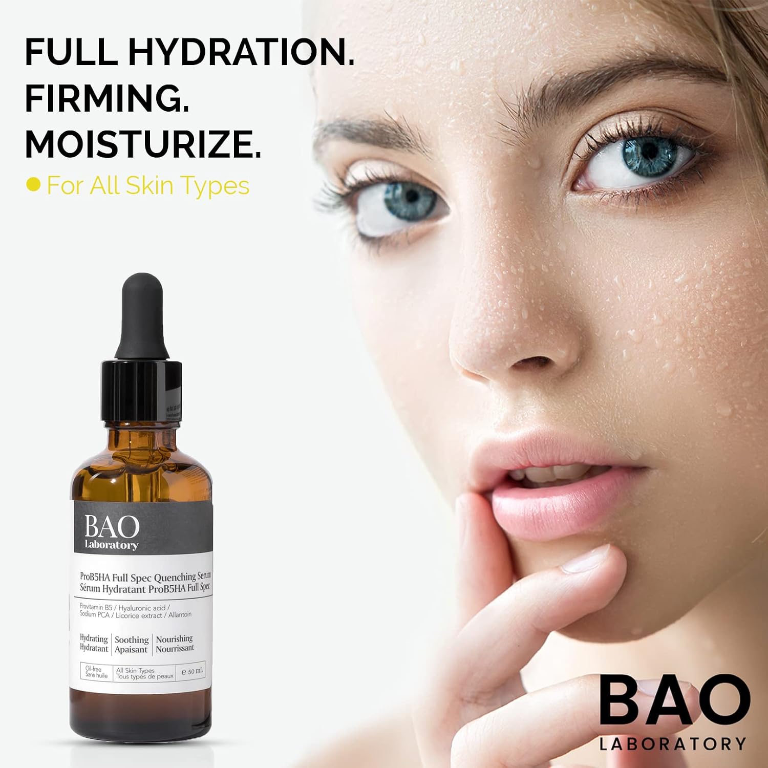 ProB5HA Hyaluronic Acid Moisturizing Face Serum for Women - 50ML