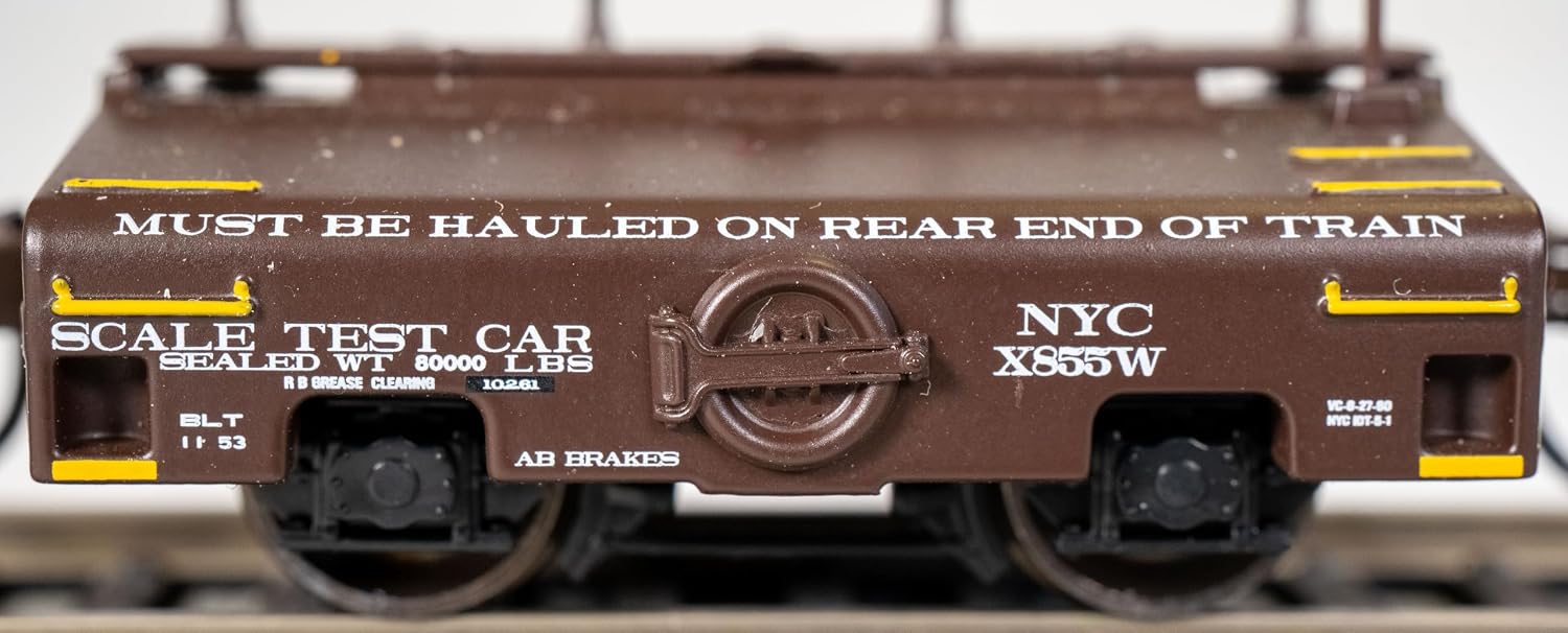 Bachmann Trains - Test Weight Car New York Central #X855W - HO Scale