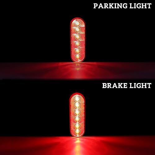 Miniatura 2 de SAUTVS 1 luz trasera LED roja UTV para Can Am Defender, montaje de luz trasera roja para Can-Am Defender/MAX HD5 HD7 HD8 HD9 HD10 2016-2025