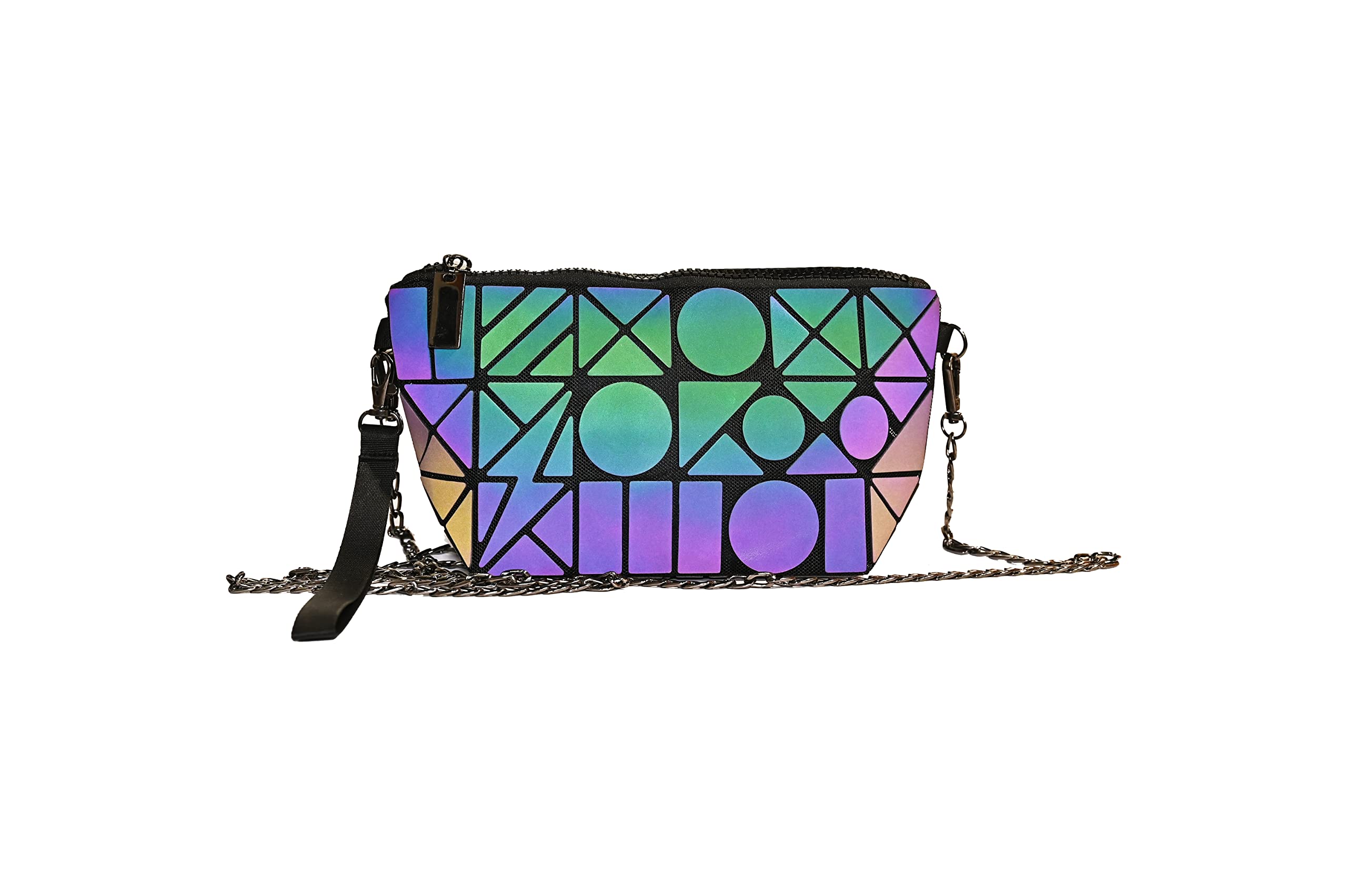 Jimmy & Jolly Cross Body Holographic Womens Sling Bag Purse | Reflective Crossbody Bag Daily Use makeup Lattice pouch bags | Sling Chain Bags For Women And Girls (B0BTB6KVJJ) Amazon Price History, Amazon Price Tracker