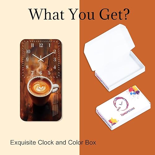 Miniatura 7 de Relojes de pared grandes estilo casa de campo  Relojes analógicos de cocina de 24 pulgadas a pilas  Relojes de pared rústicos vintage silenciosos