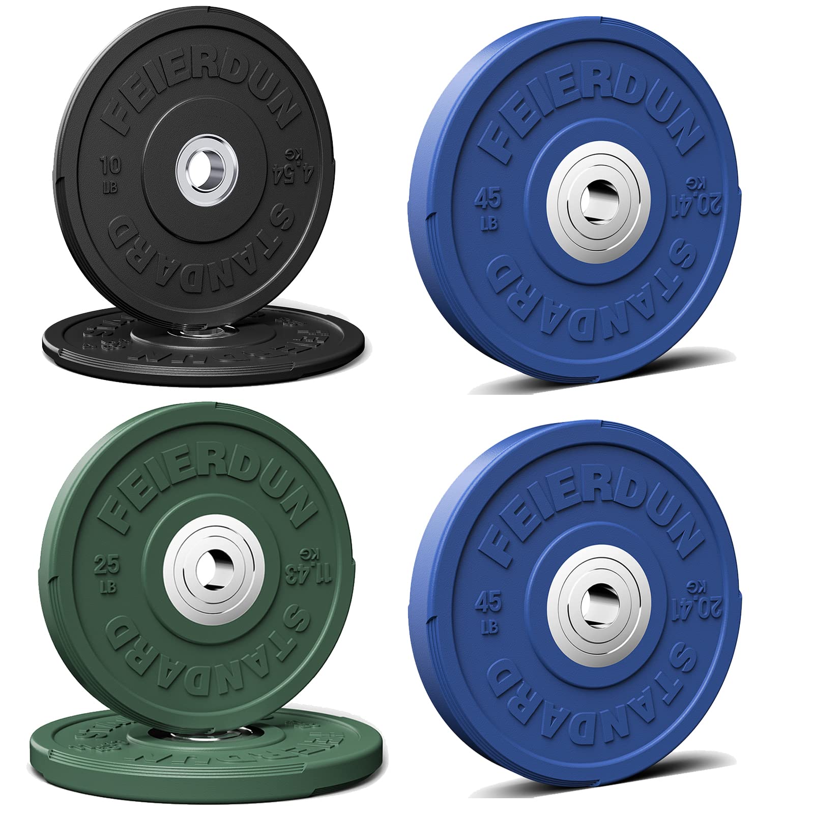 FEIERDUN Color Olympic Bumper Plate