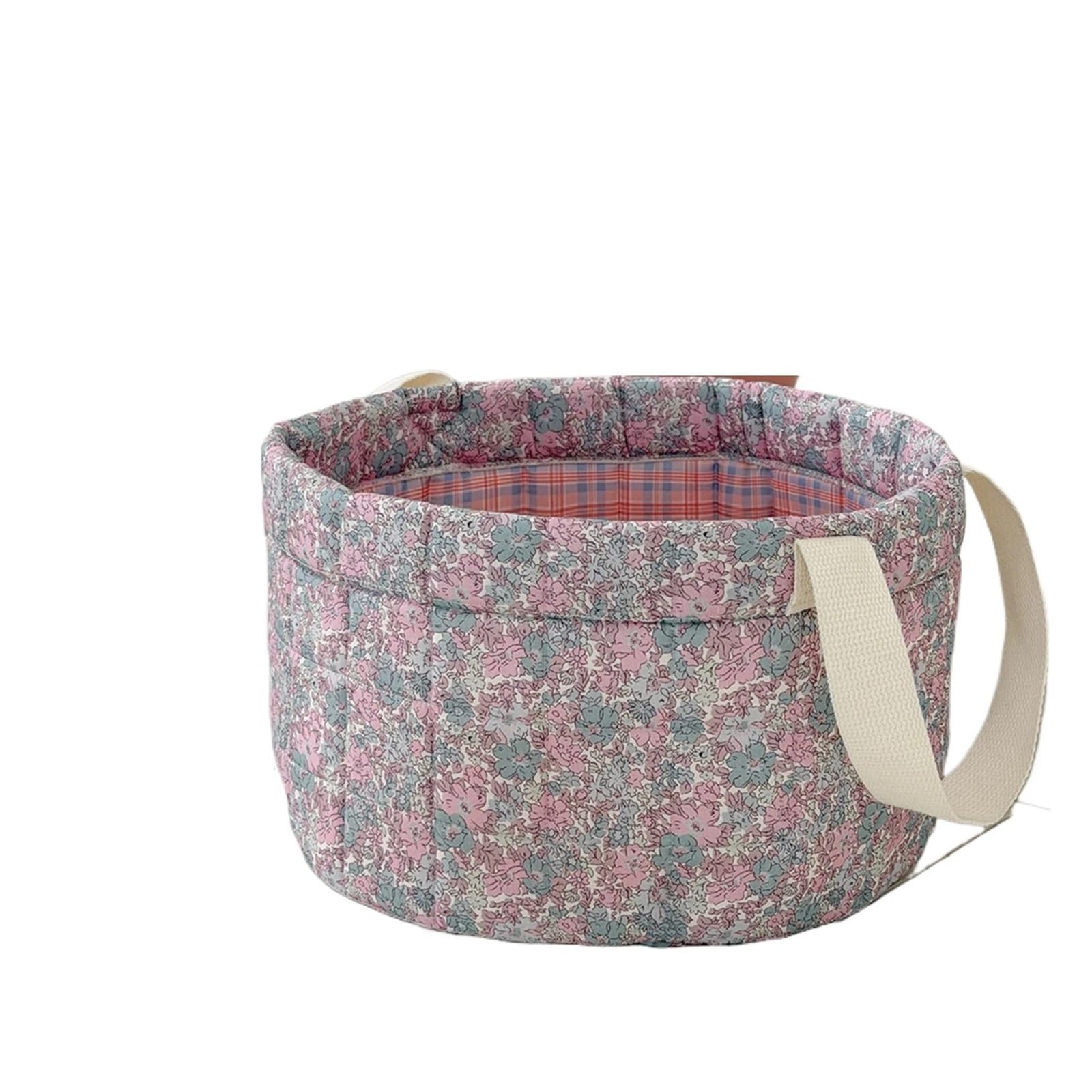 Quilted Laundry Basket Cotton Laundry Hampers