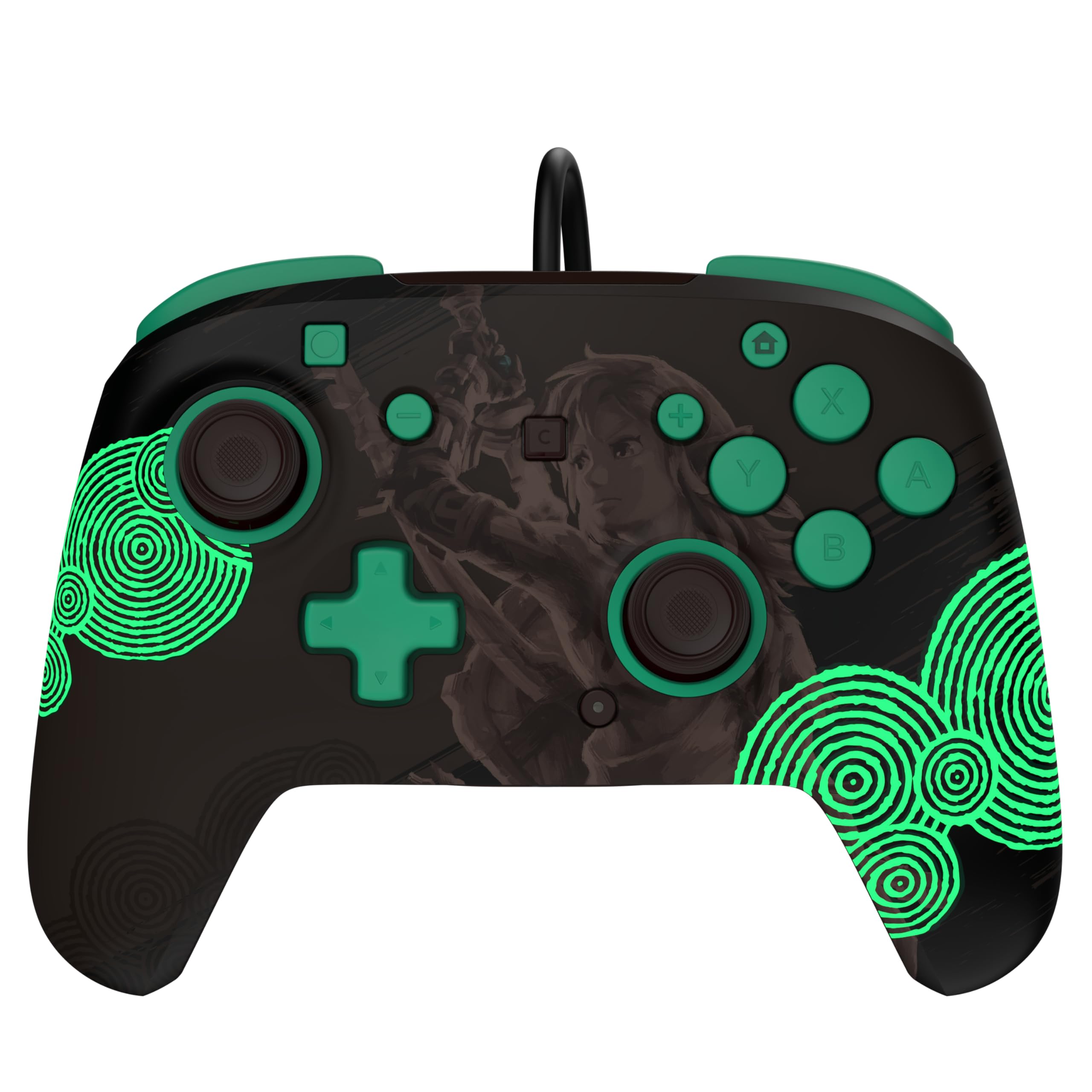 Turtle Beach Rematch Legend of Zelda Controller da gaming cablato con licenza ufficiale per Nintendo Switch 2