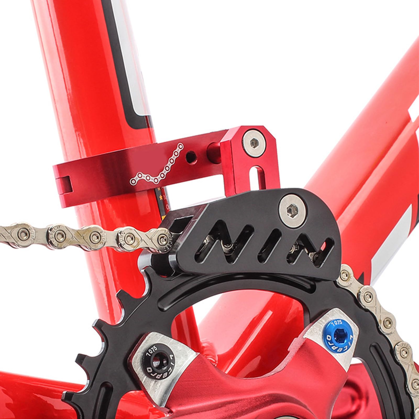 Fahrrad-Kettenschutz, direkte Montage, Kettenblattschutz, Ersatz-Stabilisatoren, Fahrradzubehör, Einzelgeschwindigkeits-Schutz, Spanner