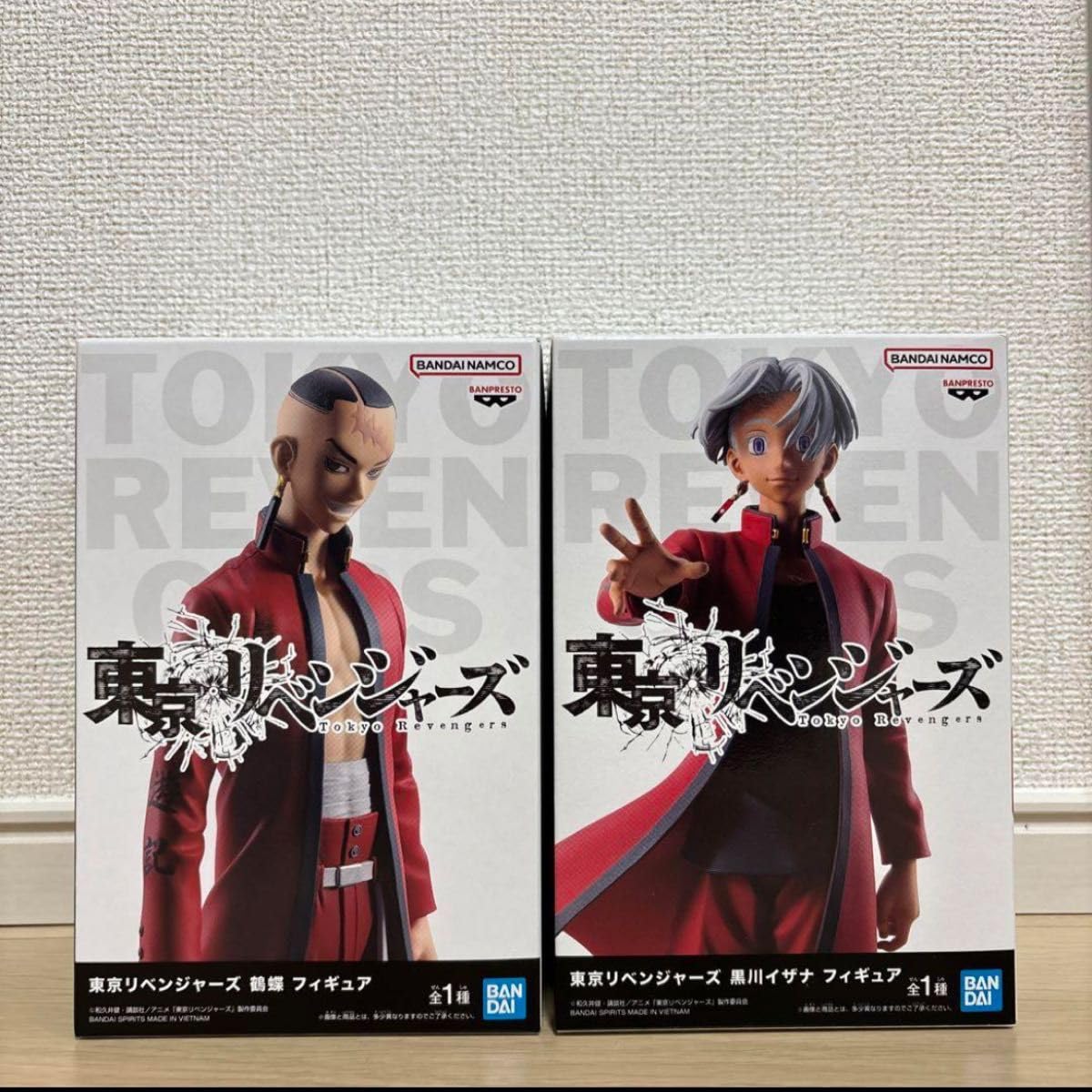Amazon.co.jp: 東京 ズ 東リベ 黒川イザナ 鶴蝶 フィギュア セット