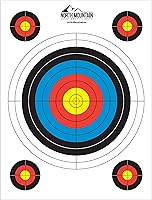 Vista 3 de Black Eagle Outlaw Flechas de caza con paletas de 2 pulgadas - Rectitud .005, lomo 500, eje de 32 pulgadas - Paquete de 6 con objetivo de tiro