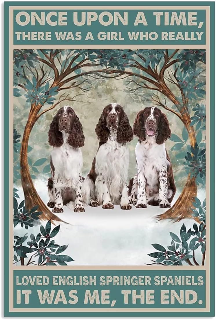 Uyou Who Really Loved English Springer Spaniels Jigsaw,Wooden Puzzles 1000 Pieces Educational Fun Game,Child Intellectual Jigsaw,Game Decompression Toys for Adults and Kids