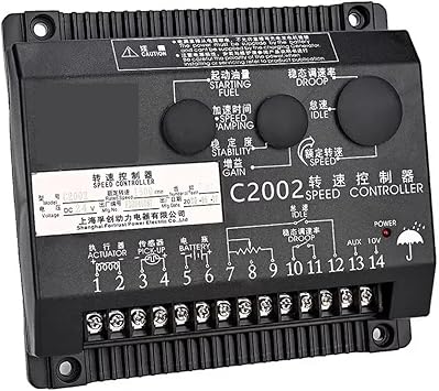 Speed Controller Board Generator Engine Governor C2002 Alternator Governor Speed Controller Engine Control Unit for Diesel Generator