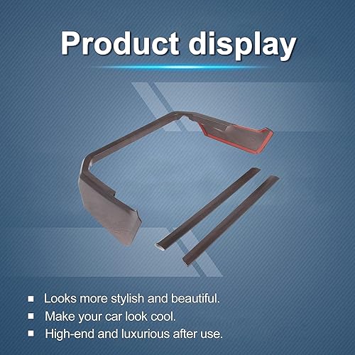 Miniatura 9 de HAPPYHORSE Accesorios para interiores de automoción a rayas de roble para TundraSequoia 2022 2023 interiores y puertas de consola central automotriz