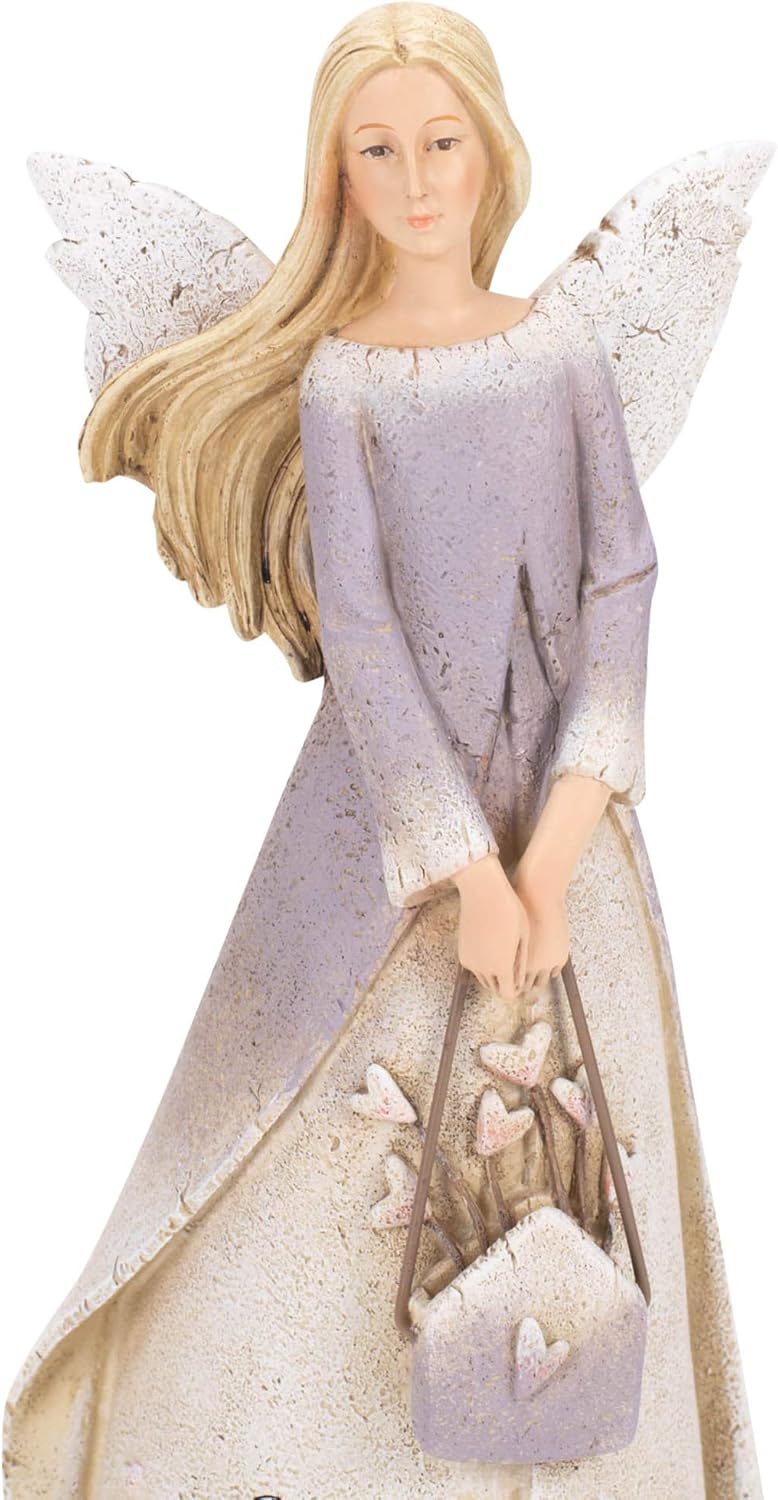 Roman Giftware Inc., Inspirational Angels Collection, 8.5" H Bless This Home Angel,Religious, Inspirational, Durable (3x3x8) - Image 6