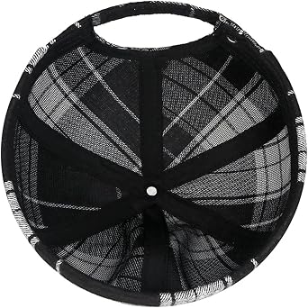 Striped Plaid Brimless Hat for Men Women Rolled Cuff Docker Cap Harbour Beanie Hats Landlord Hat Sailor Cap K399
