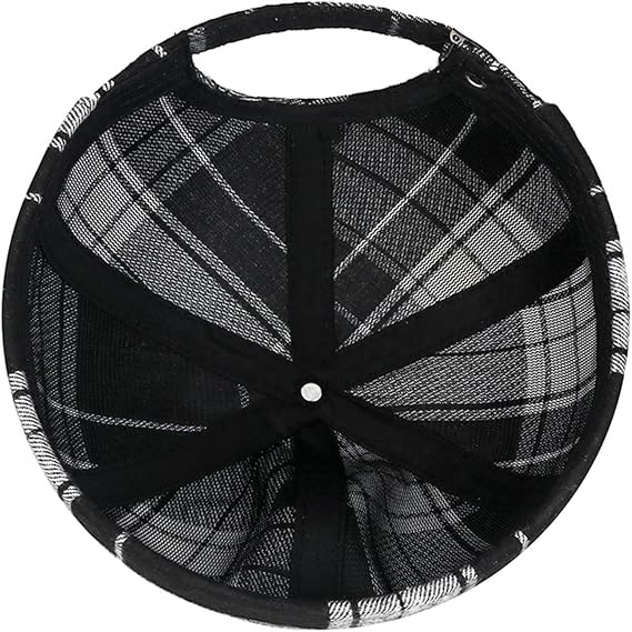 Striped Plaid Brimless Hat for Men Women Rolled Cuff Docker Cap Harbour Beanie Hats Landlord Hat Sailor Cap K399