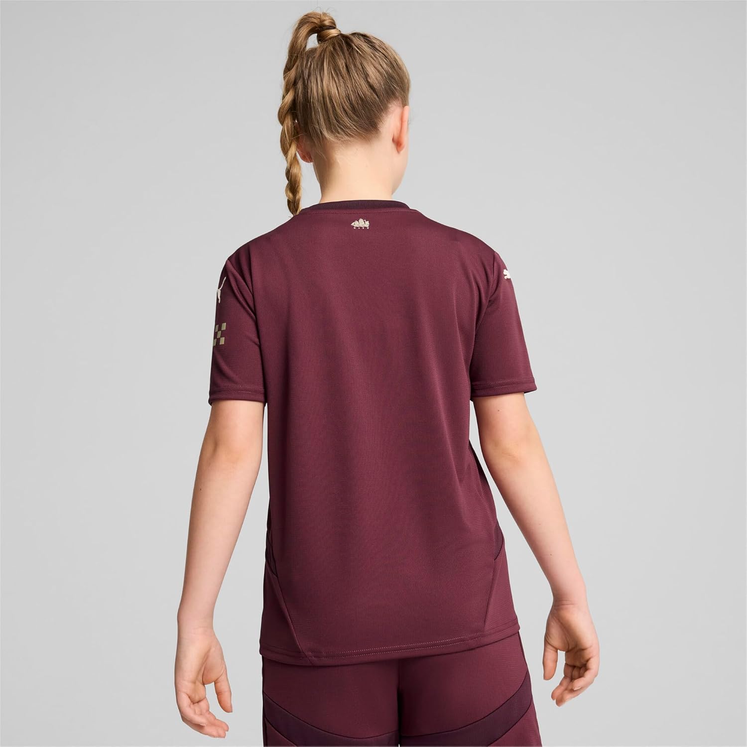 Manchester City FC Kids 2024/25 Home Soccer Jersey - Team Light Blue - Image 4