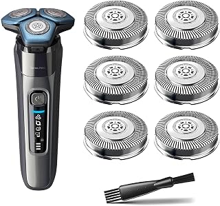SH71 Replacement Shaving Heads for Philips Norelco Shaver Series 7000 and Angular-Shaped Series 5000, SH71/52 6 Pack
