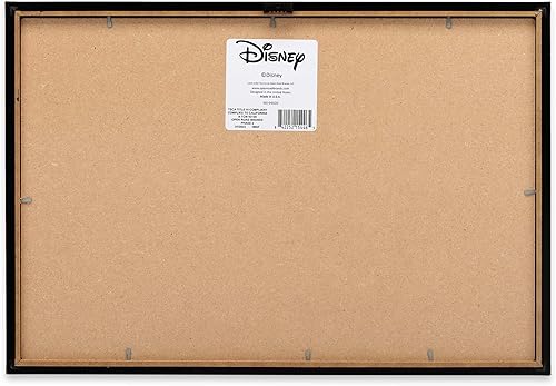 Vista 44 de Disney Mickey y Minnie Mouse You Are My Happy Place - Decoración de pared de madera enmarcada - Bonita imagen de Mickey Mouse Rojo/gris