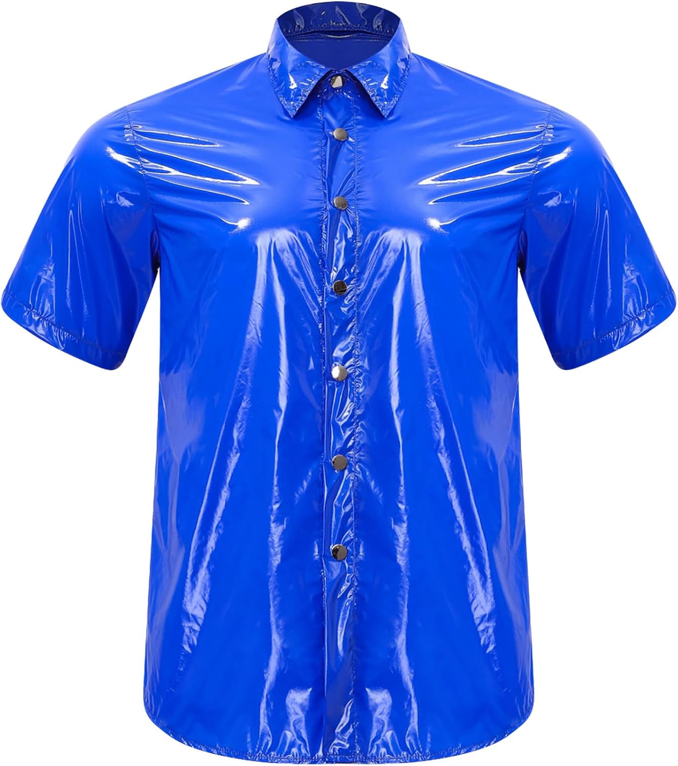 Jhaoyu Men Sauna Suit Button Down Shirt Top and Shorts Set Gym Outfits Sweatshirt with Pants Loose Outfit