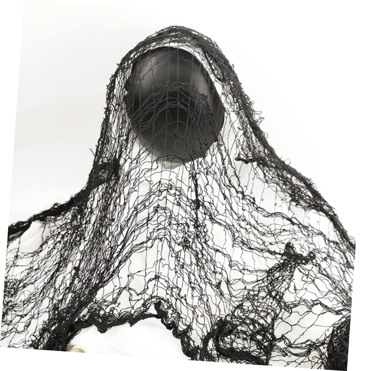 TOPBATHY 10 Piezas Telaraña De Halloween Gasa De Halloween Espeluznante Decoración De Halloween Decoración Paño Espeluznante De Halloween Tela Espeluznante Tela De Gasa Black