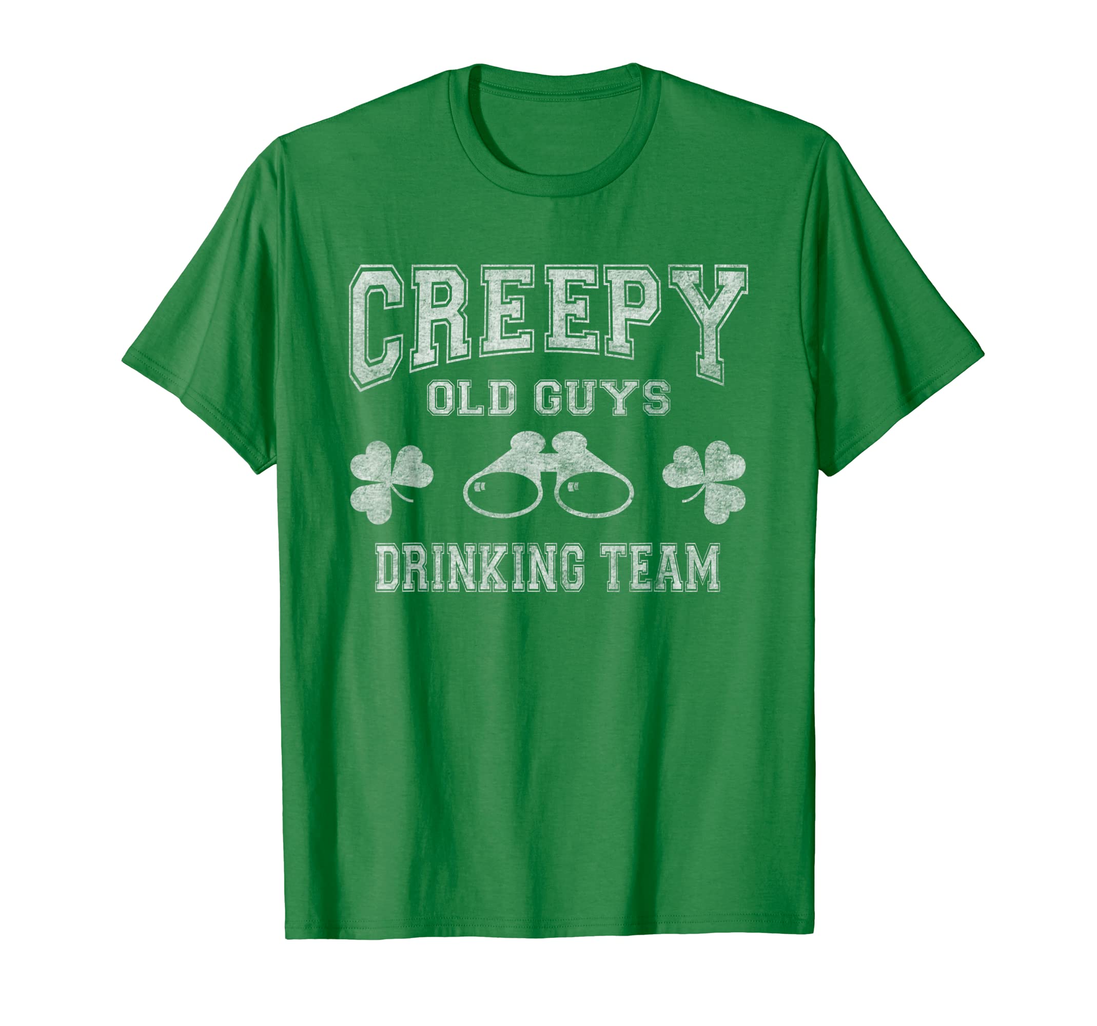 Mens Creepy Old Guys Drinking Team Shirt T-Shirt