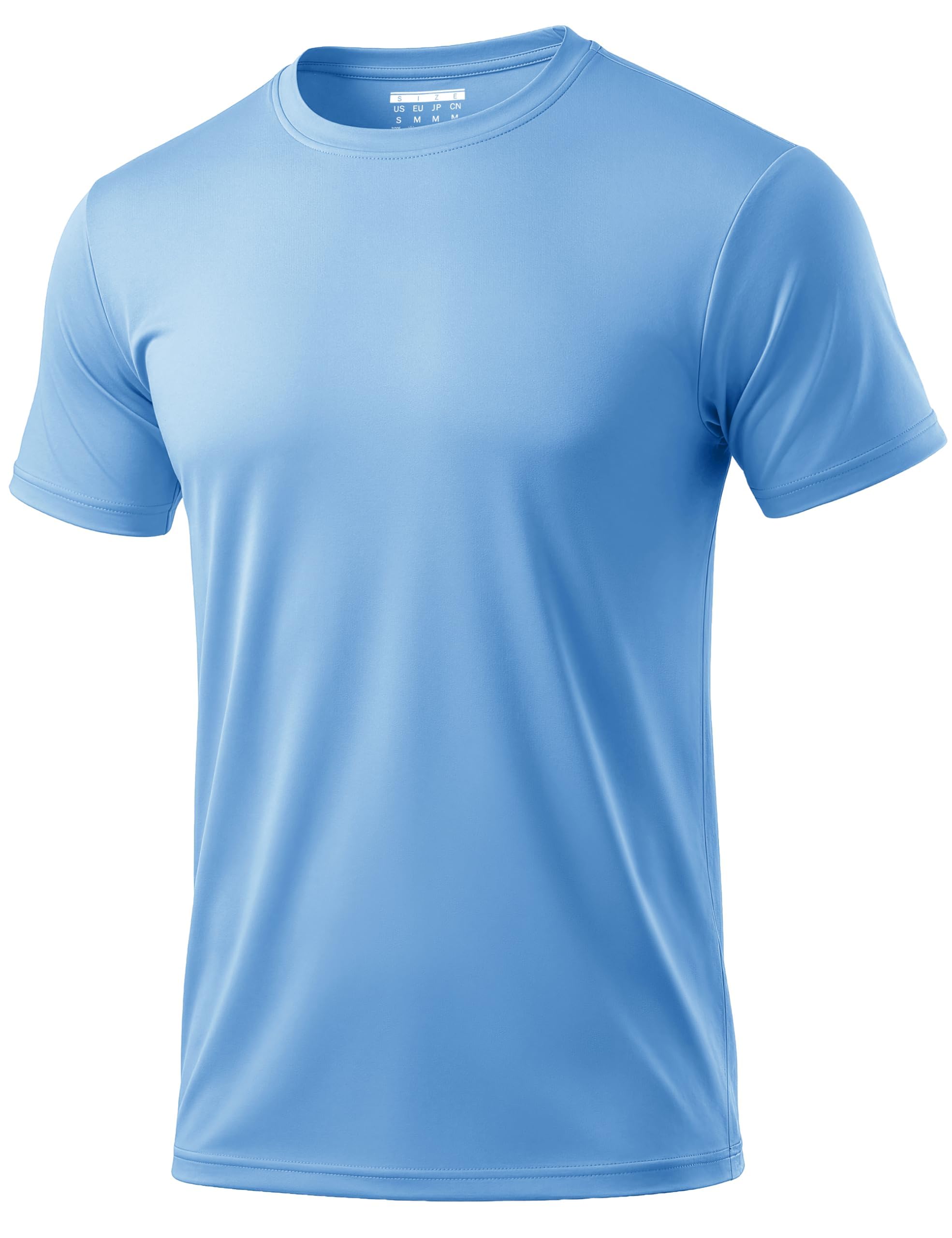 MAGCOMSEN Herren UV-Schutz Sportshirt UPF 50+ Schnelltrocknend Atmungsaktiv Rashguard T-Shirt Schwimmen Angeln Surfen