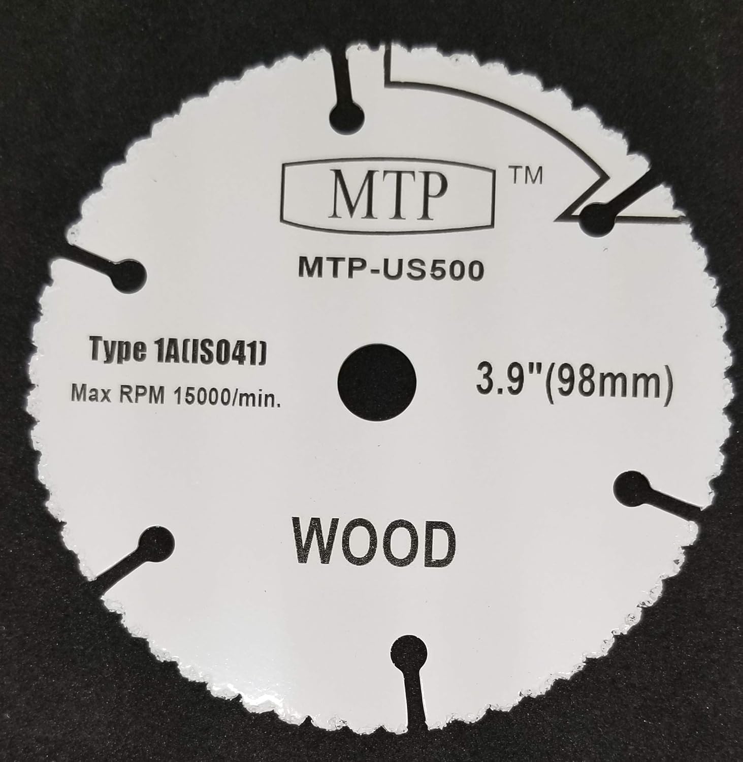 MTP Brand Ultra-Saw 4 in Dia Wheel Wood/Plastic Carbide Blade Circular Power Tool US500-01 US40 and Rotozip zipsaw RFS1000 Ultra Saw US500 (3)