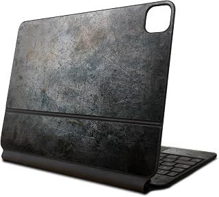 Skin Compatible with Apple Magic Keyboard for iPad Pro 13‑inch (M4) 2024 - Shadow Concrete - Premium 3M Vinyl Protective Wrap Decal Cover - Easy to Apply | Crafted in The USA by MightySkins