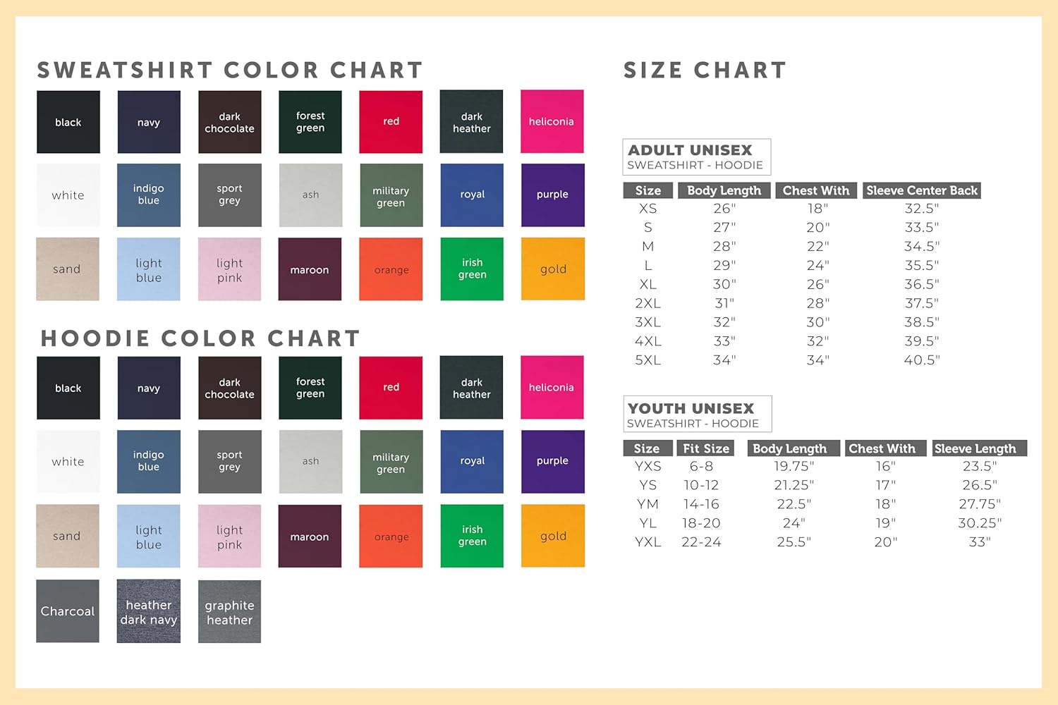 Custom Embroidered Sweatshirts & Hoodies – Design Your Own Hoodie -Personalized Sweatshirt for Everyone - Add Text on Sleeve for Christmas, Mother's Day Tan/Gold - Image 6